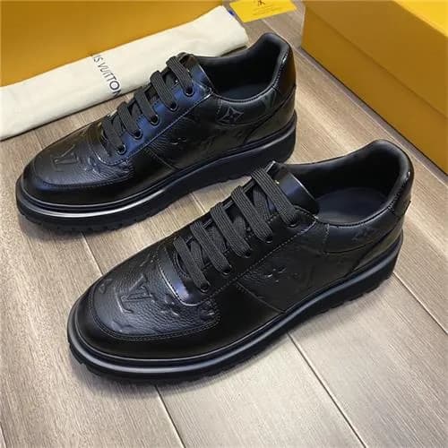 Louis Vuitton 2020 Men's Leather Sneakers - 루이… - 1