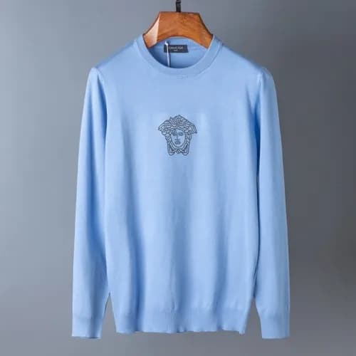 [베르사체]Versace 2020 Mens Medusa Logo Crew-neck Wool… - 1