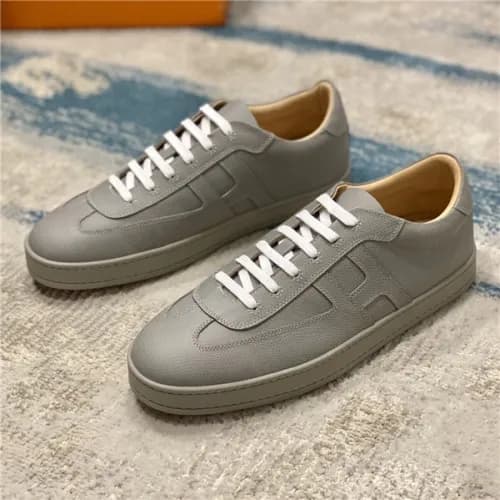 Hermes 2020 Men's Leather Sneakers - 에르메스 2020… - 1