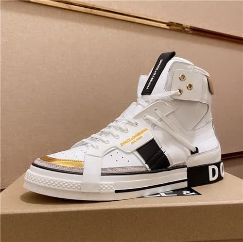 Dolce&Gabbana 2021 Men's Leather Sneakers - 돌체… - 1