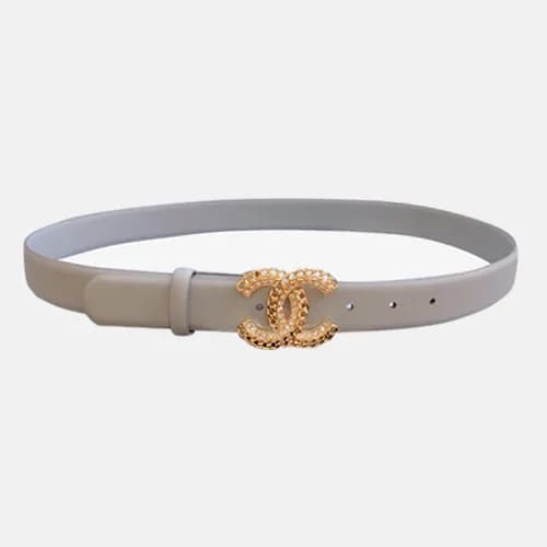 Chanel 2021 Women's Leather Belt - 샤넬 2021 여성용… - 1