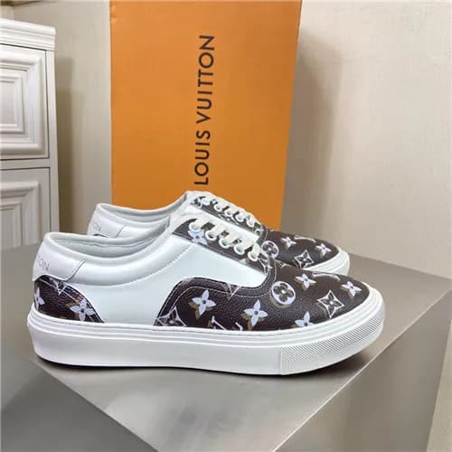 Louis Vuitton 2021 Men's Leather Sneakers - 루이… - 1