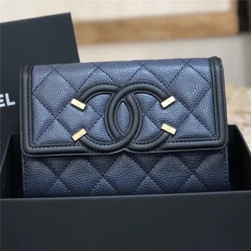 Chanel 2021 Women's Leather Wallet,15cm - 샤넬 2… - 1