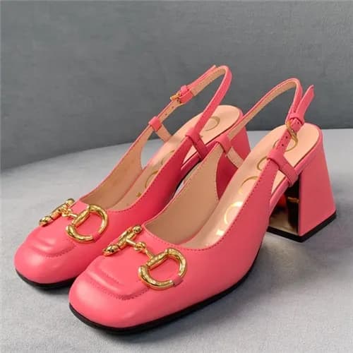 Gucci 2021 Women's Leather High Heel Sandal - … - 1