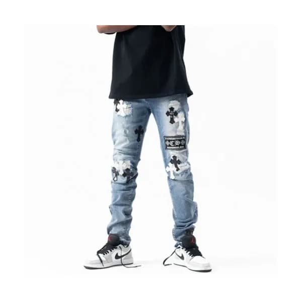 [크롬하츠]Chrom Hearts 2021 Mens Casual Denim Jeans - … - 1