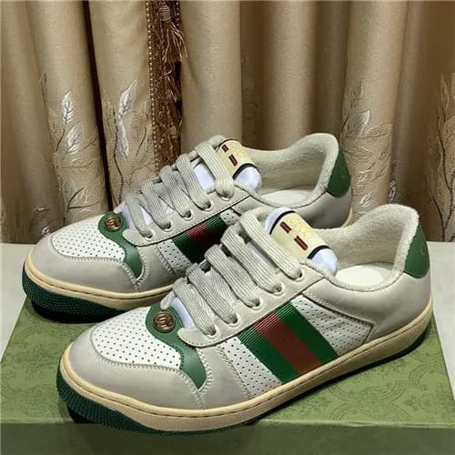 [매장판]Gucci 2021 Women's Leather Sneakers - 구찌 … - 1
