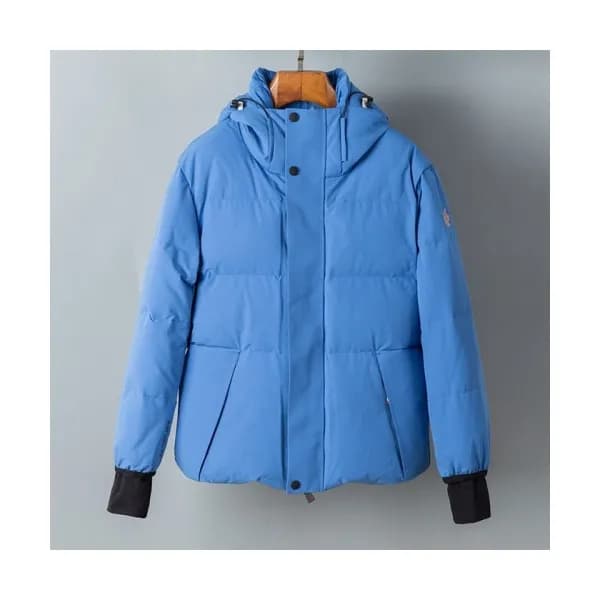 Moncler Mm/Wm Patch Logo Modern Down Padding Blue… - 1