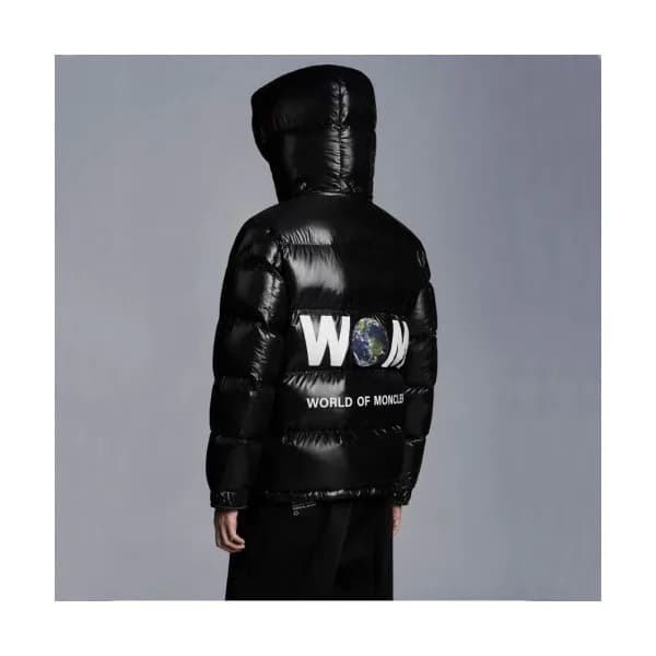 Moncler Mm/Wm Patch Logo Modern Down Padding Blac… - 1