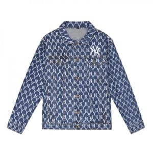 MLB Mens Logo Casual Bombar Jackets Blue - 엠엘비 20…