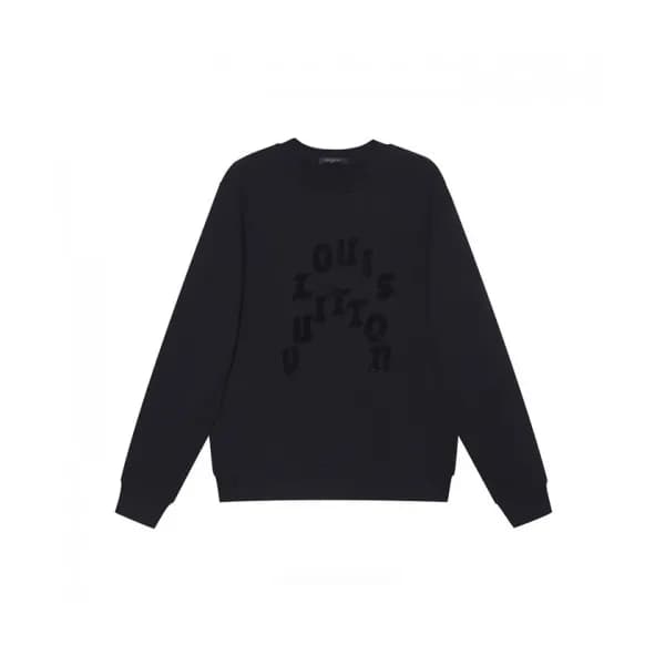 Louis vuitton Mens Casual Cotton Tshirts Black -… - 1
