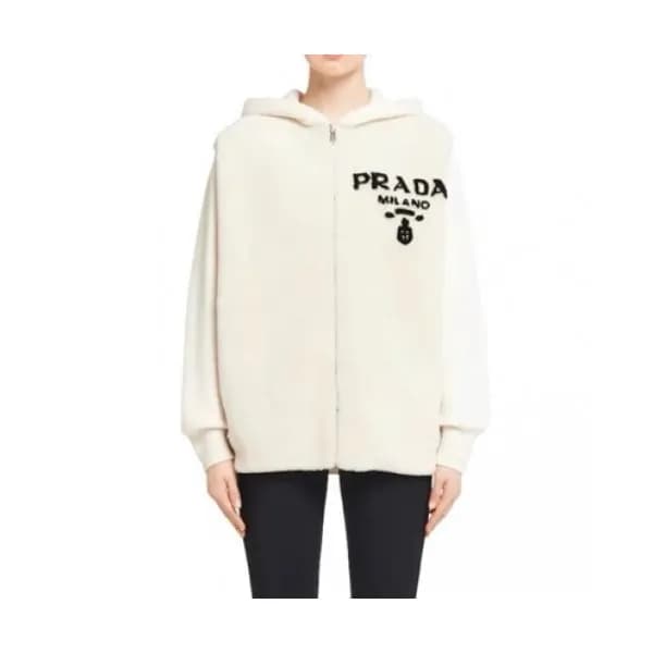 Prada Mm/Wm Logo Casual Jackets Black - 프라다 2021 … - 1