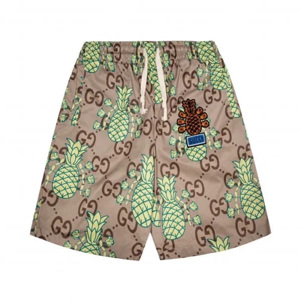 구찌 남성 캐쥬얼 카멜 반바지 - Mens Camel Half-pants - guc046… - 1