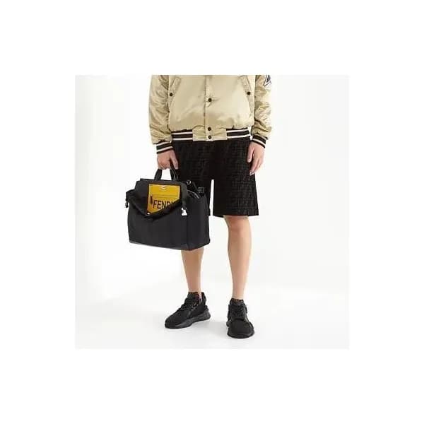 펜디 남성 캐쥬얼 블랙 스니커즈 - Mens Black Sneakers - fen01202… - 1