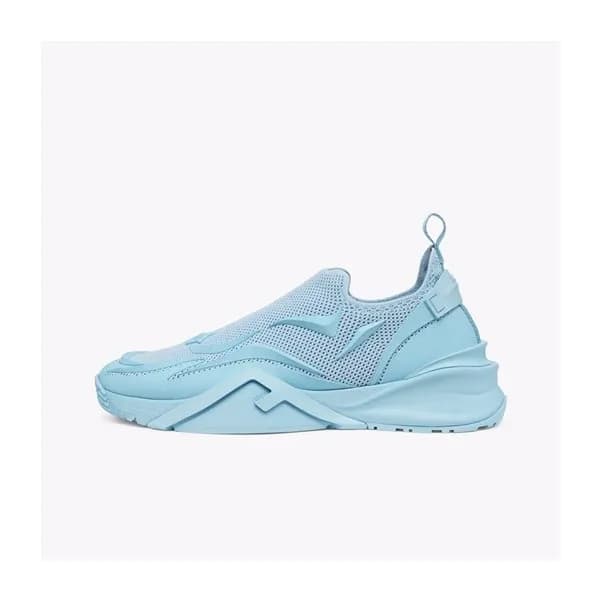 펜디 남/녀 Flow 블루 스니커즈 - Unisex Blue Sneakers - fen0… - 1