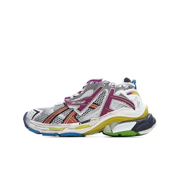 발렌시아가 남/녀 Track 핑크 스니커즈 - Unisex Pink Sneakers - b… - 1