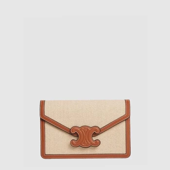 셀린느 여성 트리오페 체인 월렛 지갑 숄더 백 - Celine Womens Triophée… - 1