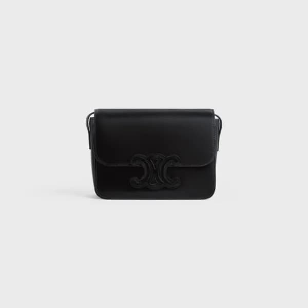 셀린느 여성 트리오페 블랙 크로스백 - Womens Black Cross Bag - cel… - 1