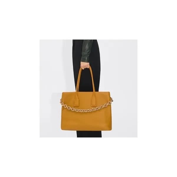 보테가 여성 옐로우 숄더백 - Womens Yellow Shoulder Bag - bv04… - 1