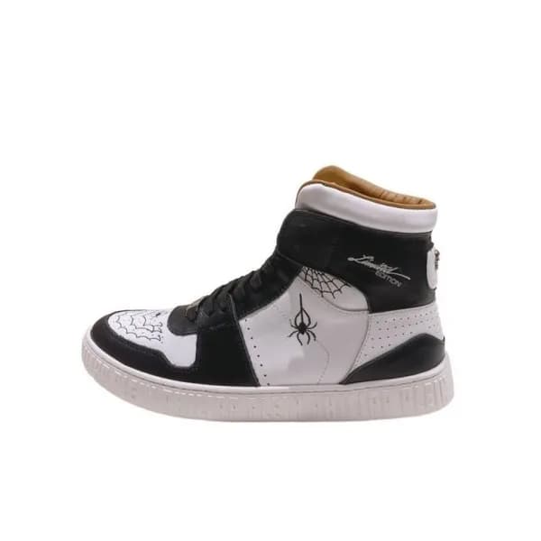 필립플레인 남성 하이탑 블랙 스니커즈 - Mens Black Sneakers - phi01… - 1
