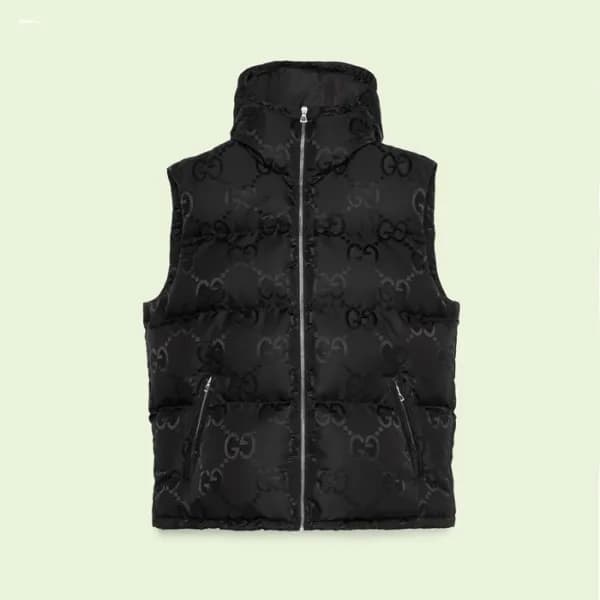 구찌 남/녀 블랙 구스다운 베스트 - Gucci Unisex Black Vest - gu2…
