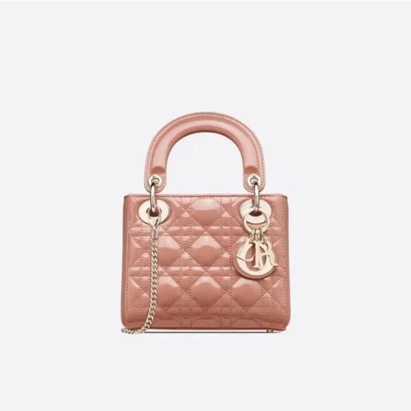 디올 여성 핑크 레이디백 - Dior Womens Pink Lady Bag - di224x - 1