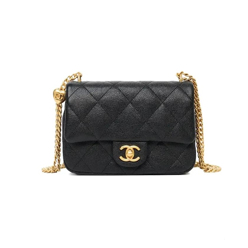 샤넬 여성 블랙 체인백 - Chanel Womens Black Cross Bag - ch7… - 1