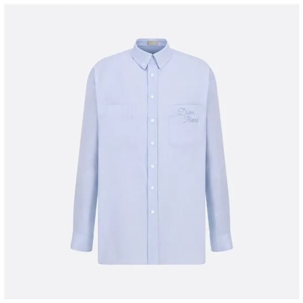 디올 남성 그린 셔츠 - Dior Mens Green Tshirts - di594x - 1