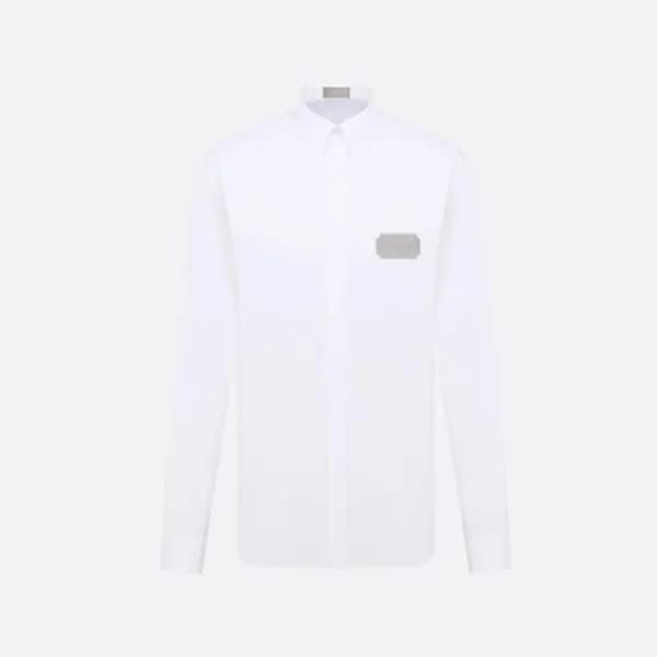 디올 남성 화이트 셔츠 - Dior Mens White Shirts - di621x - 1
