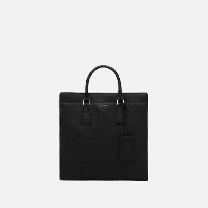프라다 남성 사피아노 브리프케이스 【매장-400만원대】 - Prada Mens Black …