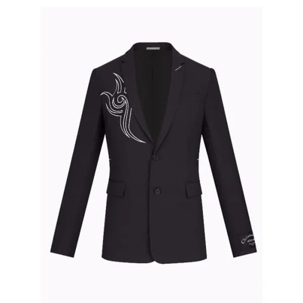 디올 남성 블랙 슈트 자켓 - Dior Mens Black Jackets - di855x - 1