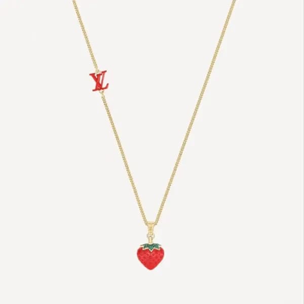 루이비통 여성 옐로우 골드 목걸이 - Louis vuitton Womens Yellow G… - 1