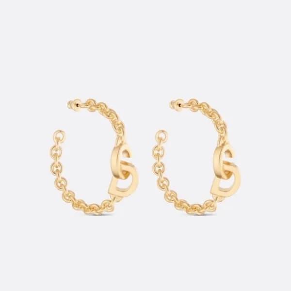디올 여성 골드 이어링 - Dior Womens Gold Earring - acc943x - 1