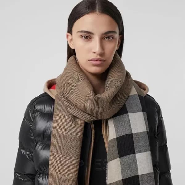 버버리 여성 베이지 머플러 - Burberry Womens Beige Muffler - a… - 1