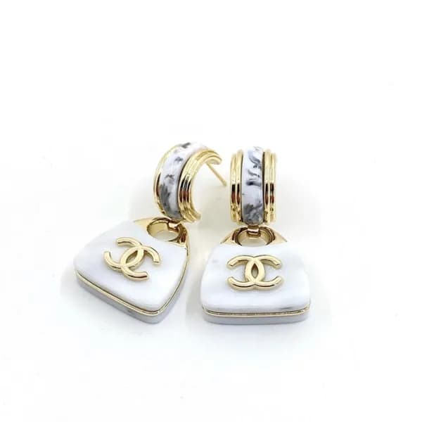샤넬 여성 골드 이어링 - Chanel Womens Gold Earring - acc124… - 1