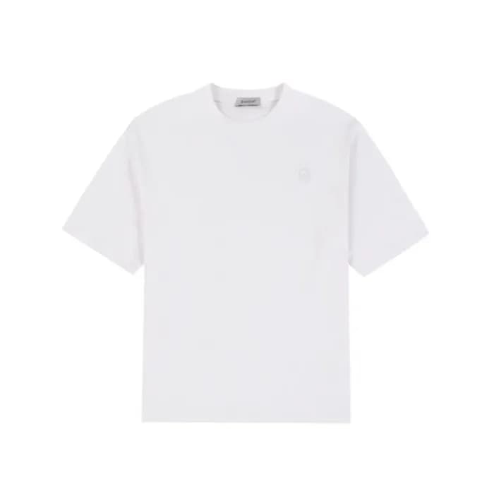 몽클레어 남성 화이트 반팔티 - Moncler Mens White Tshirts - moc… - 1