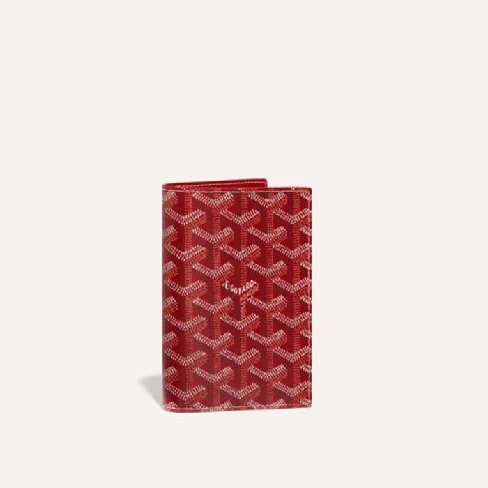 고야드 남/녀 레드 그르넬 여권 케이스 - Goyard Unisex Grenelle Pas… - 1