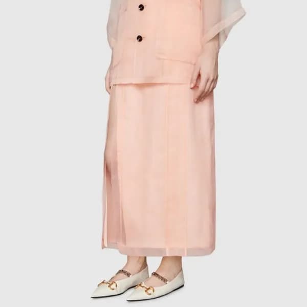 구찌 여성 GG 홀스빗 플랫슈즈 【매장-120만원대】 - Gucci Womens White… - 1