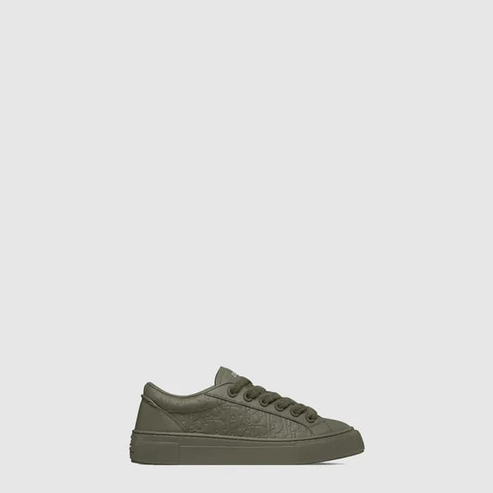디올 남성 오블리크 카키 스니커즈 - Dior Mens Oblique Sneakers - … - 1