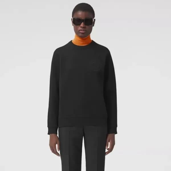 버버리 남/녀 라운드 맨투맨 - Burberry Unisex Round Tshirts - … - 1