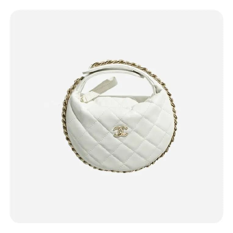 샤넬 23 파우치백 화이트 골드 - Chane 23 Pouch Bag - ch2729z - 1