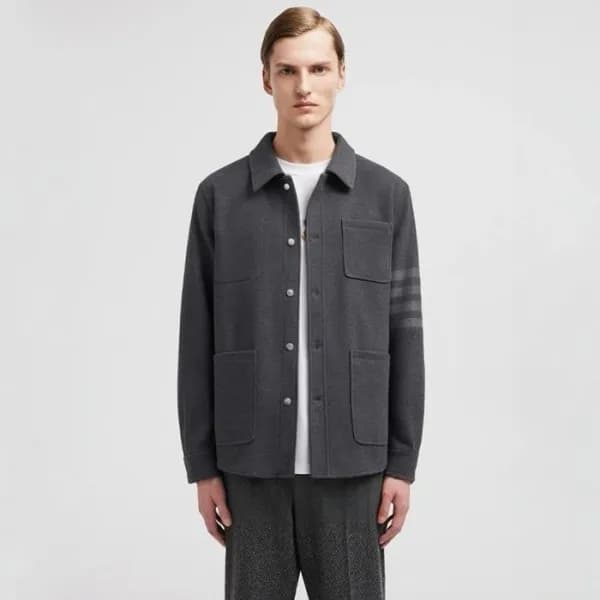톰브라운 남성 클래식 아웃 웨어 - Thom Browne Mens Classic Out-w… - 1