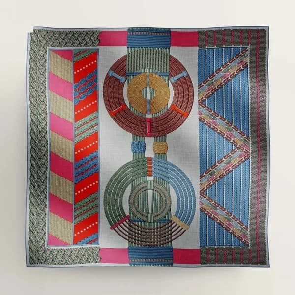 에르메스 여성 실크 스카프 - Hermes Womens Silk Scarf - acc239… - 1
