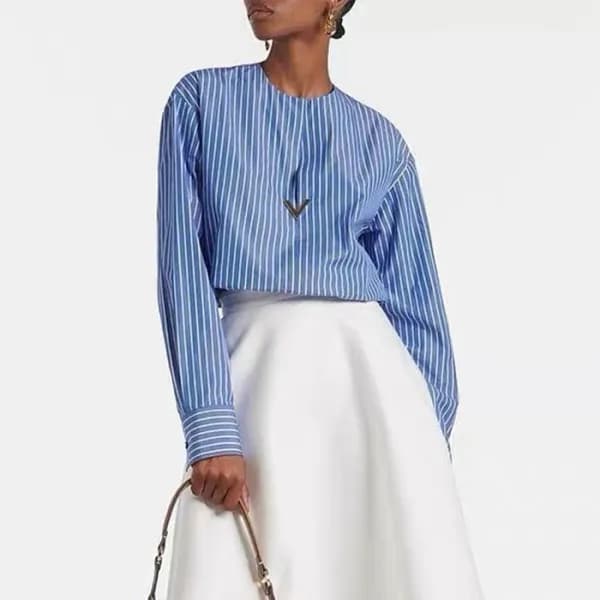 발렌티노 여성 체크 셔츠 - Valentino Womens Flanner Shirts - … - 1