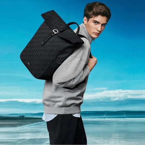 디올 남성 오블리크 백팩 - Dior Mens Oblique Backpack - dib34… - 1