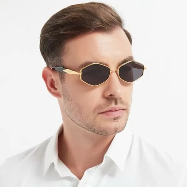 프라다 남성 프리미엄 메탈 프레임 선글라스 - Prada Mens Premium Metal… - 1
