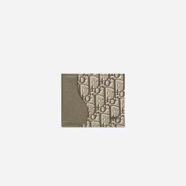 디올 남성 오블리크 반지갑 - Dior Mens Oblique Wallet - diw296… - 1