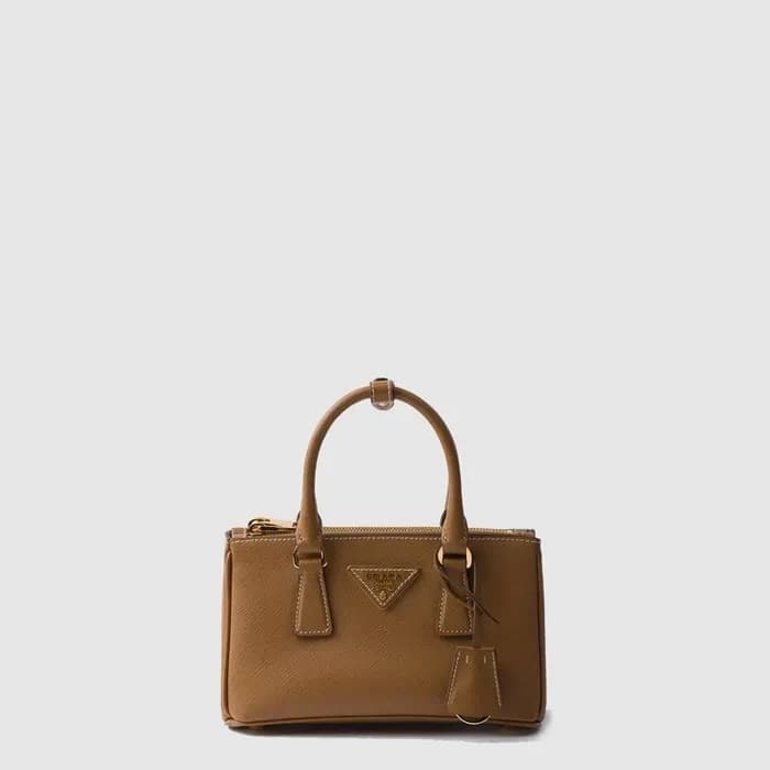 프라다 여성 갤러리아 사피아노 가죽 미니백 1BA916 - Prada Womens Gall… - 1