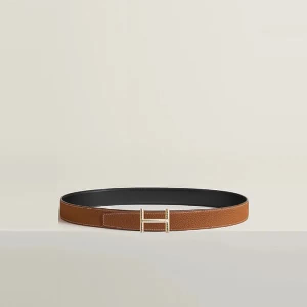 에르메스 남성 Hisseo 버클 리버서블 벨트 - Hermes Mens Hisseo Buc… - 1