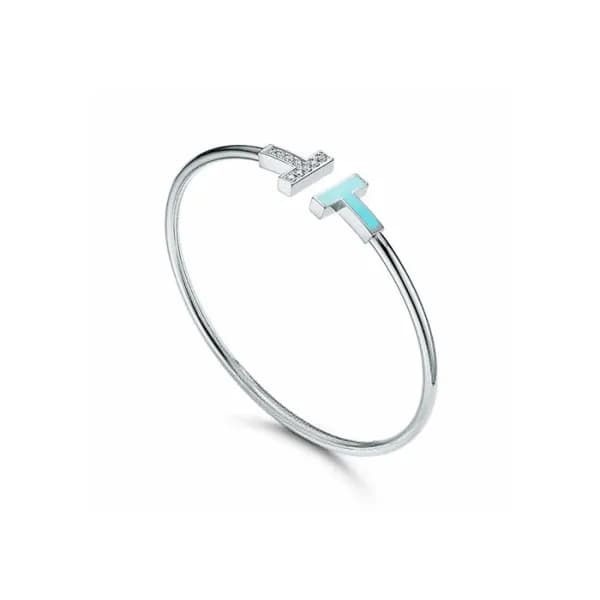 티파니 여성 T 와이어 브레이슬릿 - Tiffany & Co Womens T wire Br… - 1