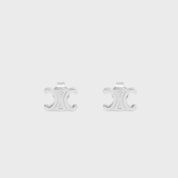 셀린느 여성 트리옹프 스터드 이어링 - Celine Womens Triomphe Stud … - 1